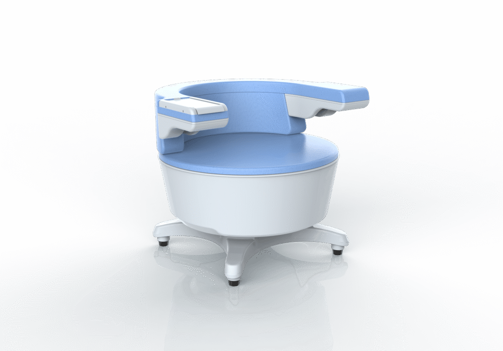 蓝色皮质幸福椅.208